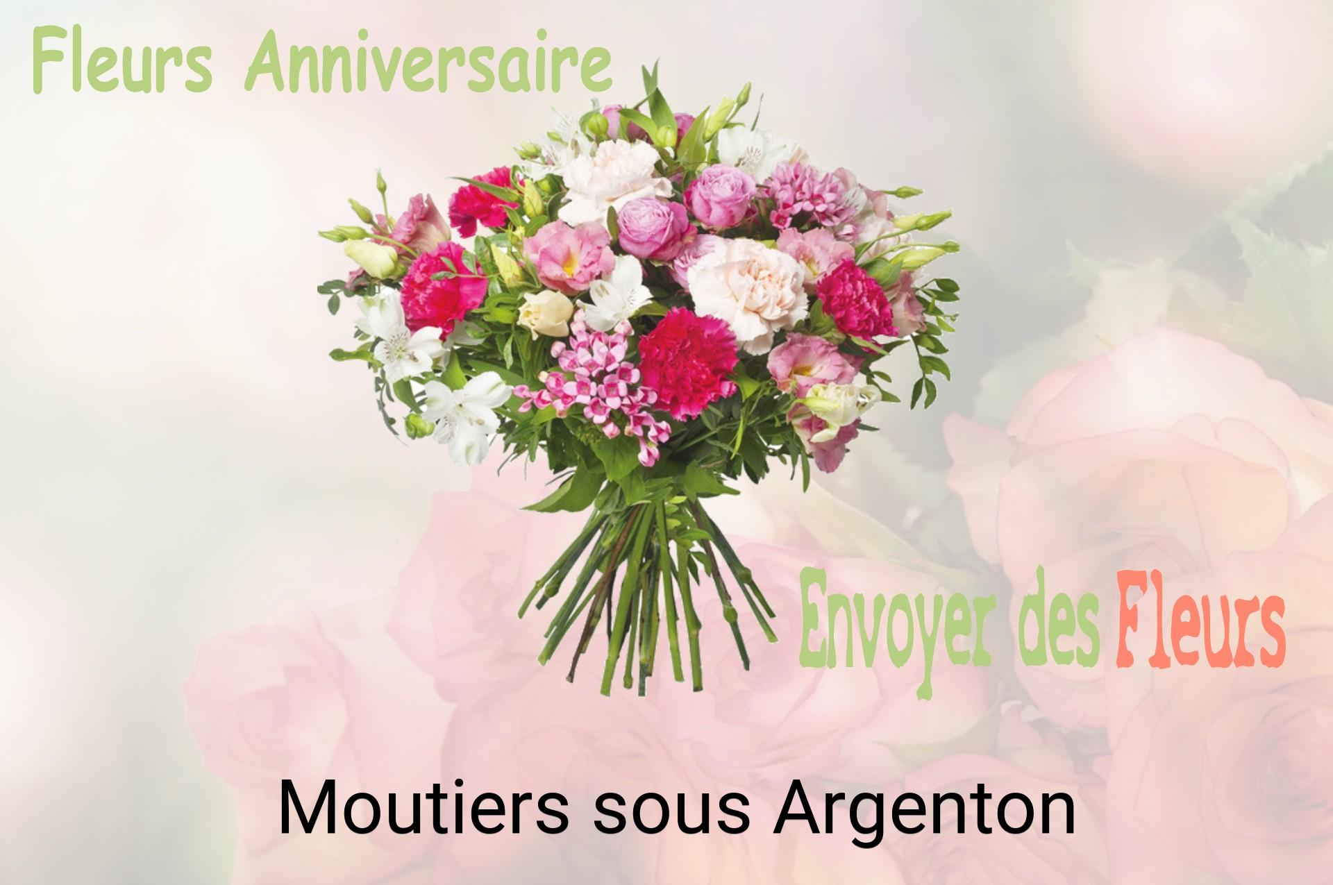 Bouquet de fleurs d’anniversaire livré à Moutiers-sous-Argenton